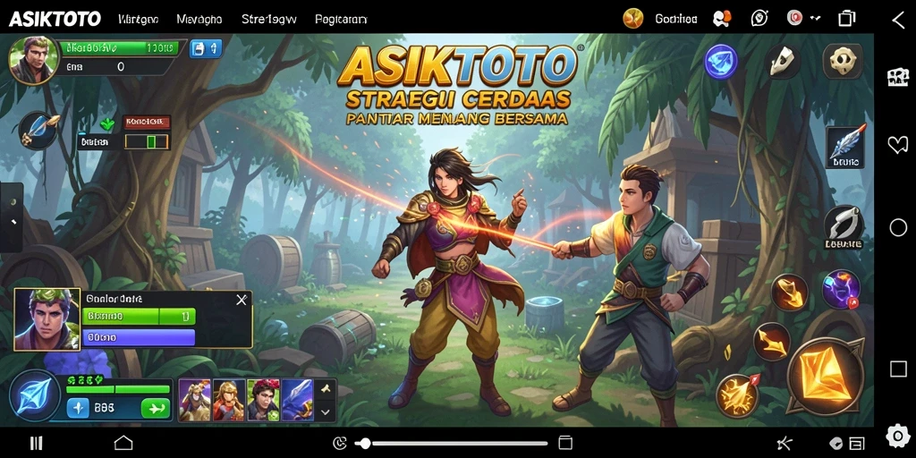 Tampilan gameplay ASIKTOTO yang menegangkan dan penuh strategi.