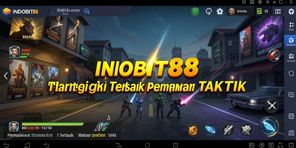 Tampilan gameplay menarik dari INDOBIT88 yang penuh strategi dan taktik.