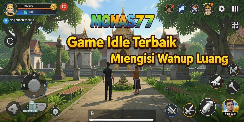 Tampilan gameplay <strong>MONAS77</strong> yang menyenangkan dan santai.