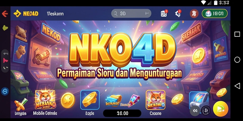 Tampilan gameplay Slot yang menarik di NEKO4D.
