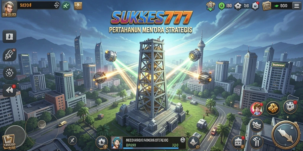 Tampilkan gameplay menara pertahanan yang seru dan menantang.